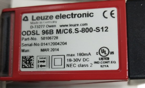 德国劳易测ODSL 96B M/V6- S12光学距离传感器
