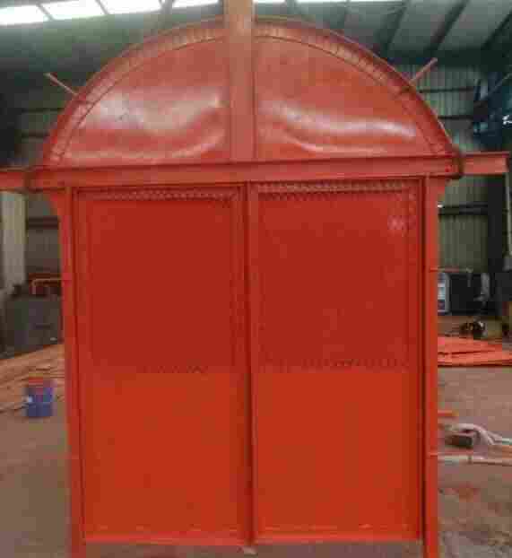 防火栅栏两用门荣启不锈钢防火栅栏门工艺原理