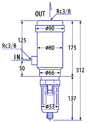 WA400DT 外形尺寸