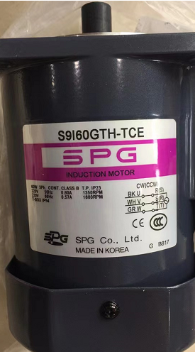 SPG减速电机S9I60GTH-TCE产品实图详情