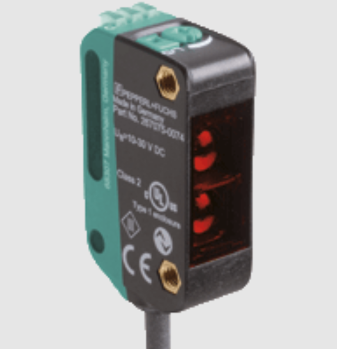 了解P+F三角测量传感器OBT150-R100-2EP1-IO