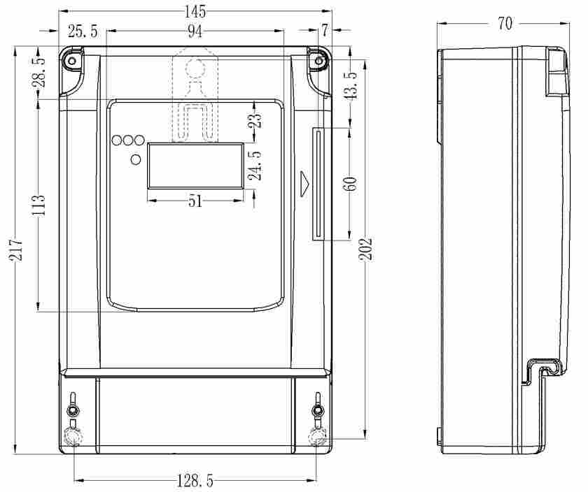 森诚DDSH型多用户后付费高精度电能表