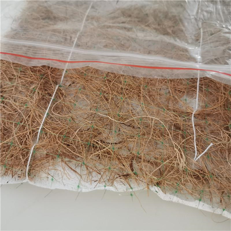 环保椰丝植物毯 池州植物纤维毯 麻网椰纤毯
