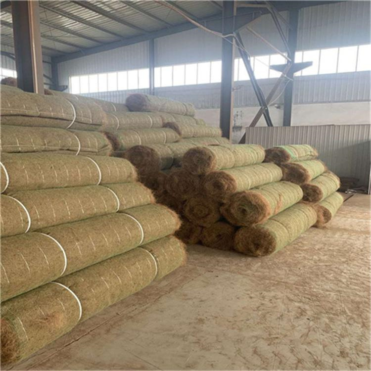 椰丝环保植生毯 鄂尔多斯植生椰丝毯 护坡固土椰丝毯