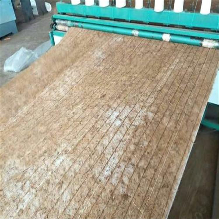 草籽椰纤植生毯 西双版纳抗冲生物毯 三维防侵蚀防护毯