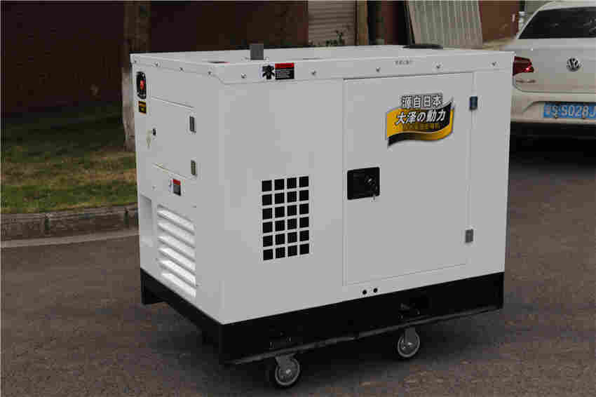 数码10KW柴油发电机变频