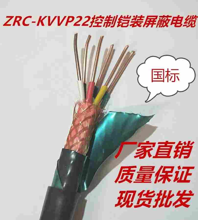 控制电缆ZA-KVVP2-22-10芯*1.5MM2