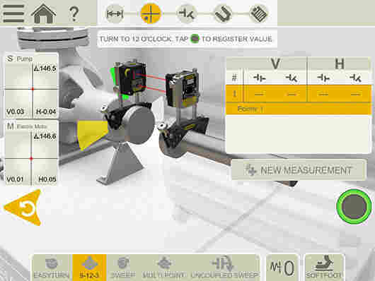 激光对中仪五种测量方法