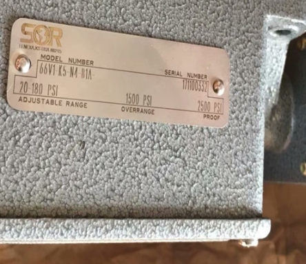 美国SOR原装压力开关6NN-K5-N4-F1A-X压力范围