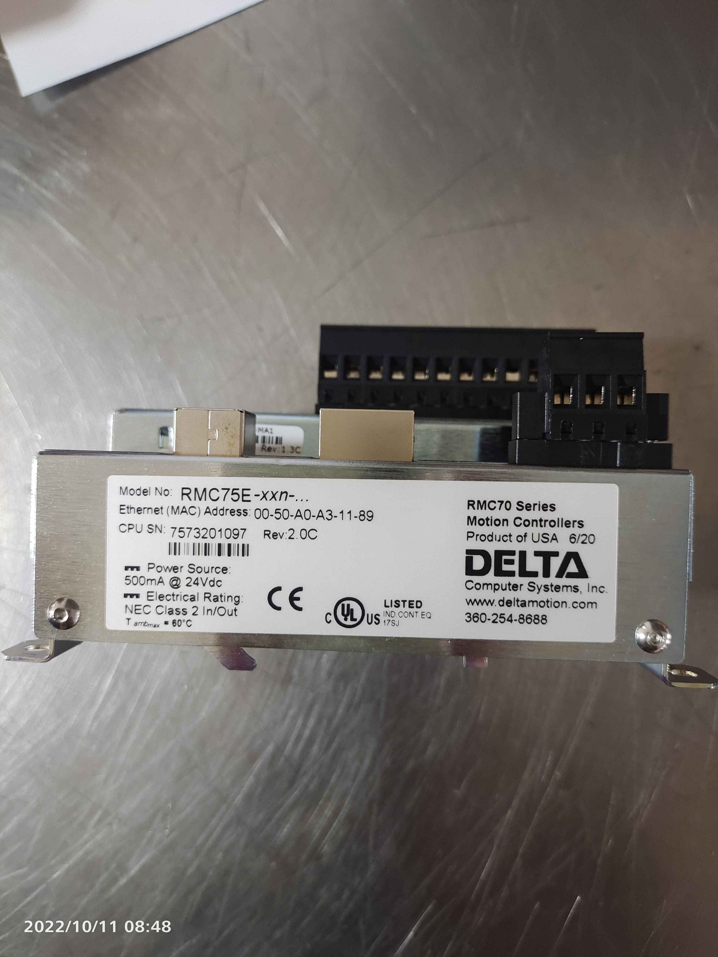 Delta 运动控制设备  RMC151E-H4