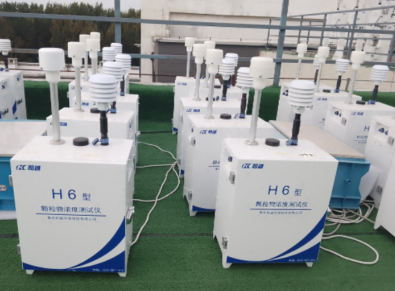 全天候户外监测的颗粒物浓度测试仪