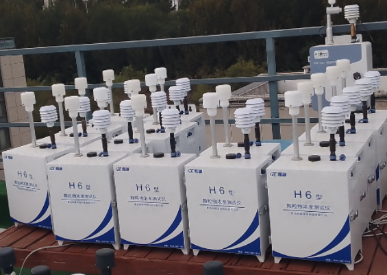 全天候户外监测的颗粒物浓度测试仪