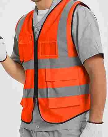 盐津县工地反光背心-施工人员衣服-施工劳保服