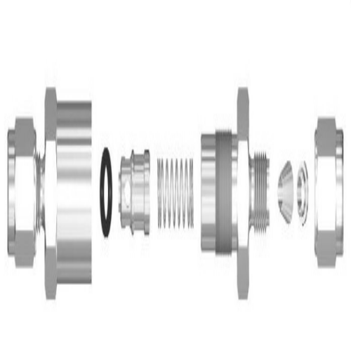 不锈钢双卡套直通单向阀316L耐腐蚀止逆阀