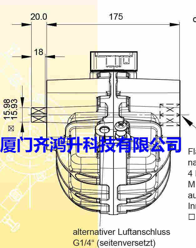 英国进口KINETROL肯呐特103-700EL1000气缸EL定位器气动执行器