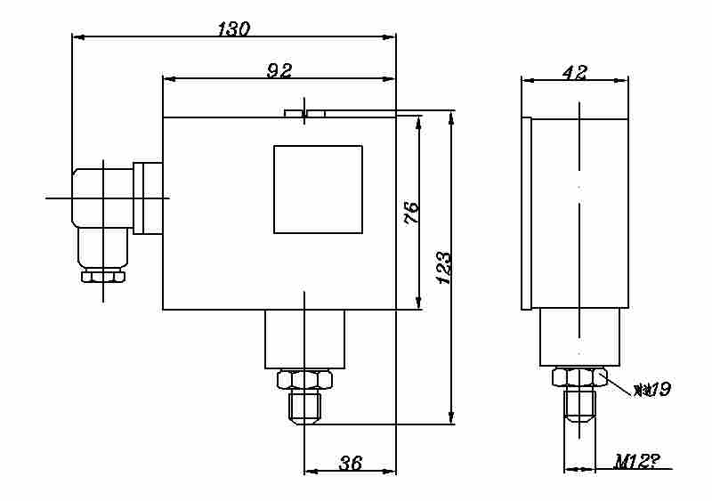 502/7D-C小型压力控制器