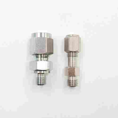 流量计转换接头304不锈钢M8*1/M10*1外丝转卡套