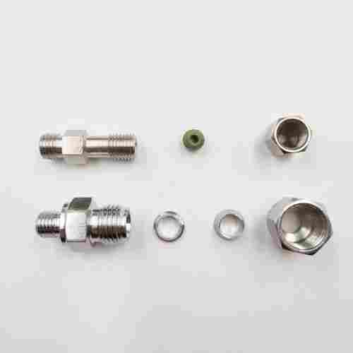 流量计转换接头304不锈钢M8*1/M10*1外丝转卡套