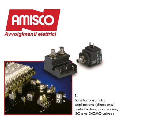 莘默按需定制+原厂AMISCO EVI7 S9电磁阀线圈