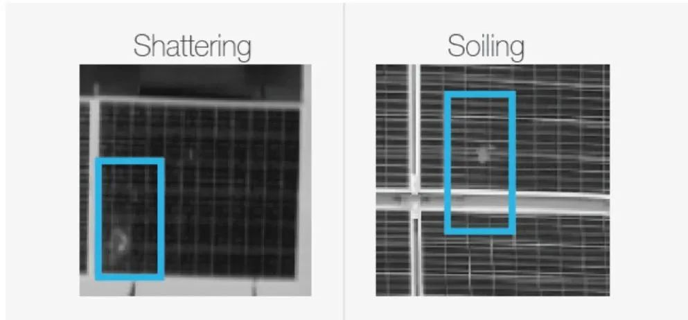 近1000畝太陽能光伏電站，用高德智感熱像儀如何高效檢測“熱斑”？