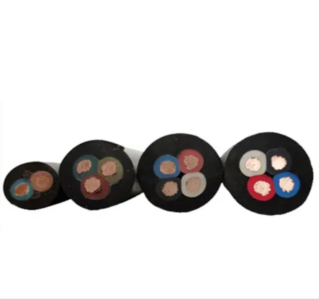矿用橡套软电缆MYQ-0.3-0.5 3*2.5+1*2.5