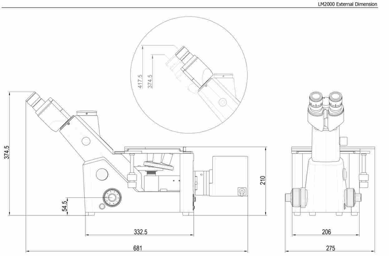 leeb里博倒置金相显微镜LM200介绍用于金相分析金相评级