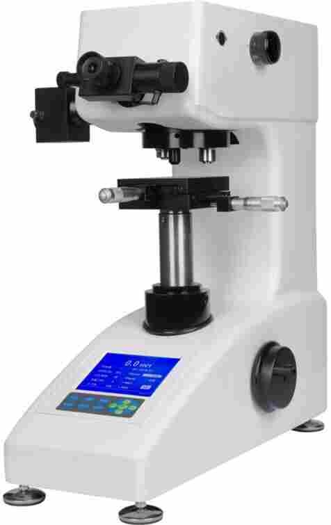 里博手摇大屏数显显微硬度计401MVDS-Y金属结构 金属学 金相学研究