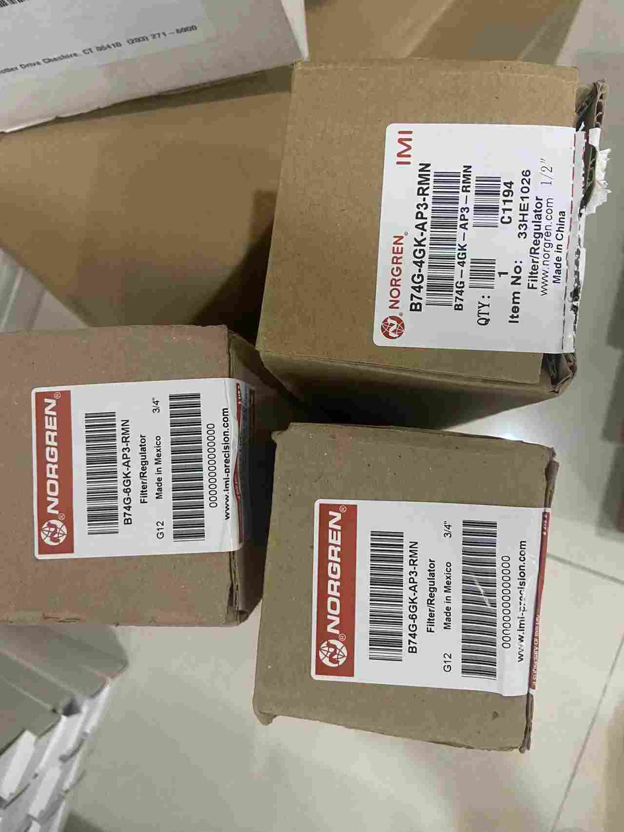 简单介绍诺冠norgren过滤调压阀B73G-2GK-AT3-RMN