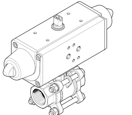 使用特点费斯托FESTO球阀驱动单元