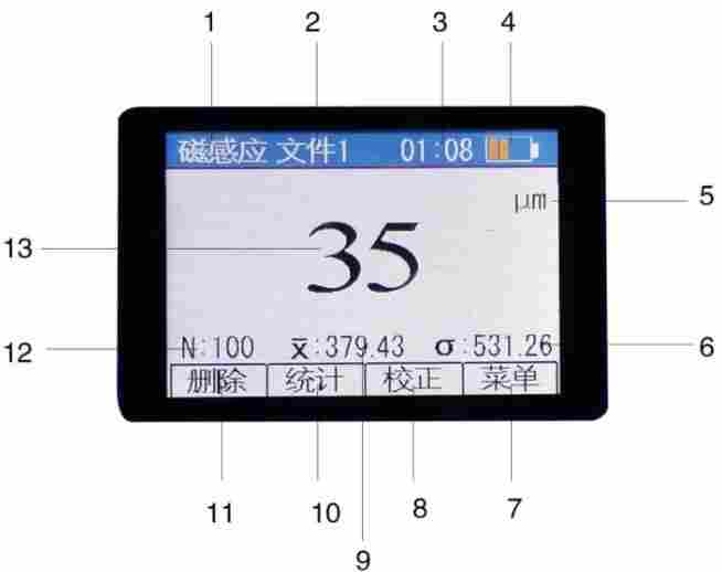 里博磁性、涡流一体的便携式涂层测厚仪凃镀层二手车漆厚度检测