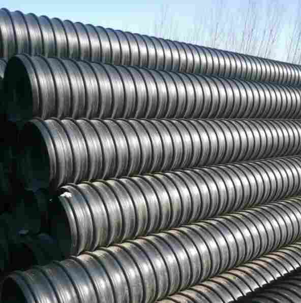 楚雄HDPE钢带管-HDPE钢带增强波纹管-DN500钢带管