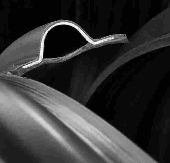 红河泸西HDPE钢带管-HDPE钢带增强波纹管-DN500钢带管