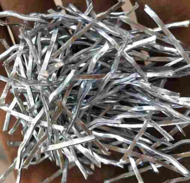 云南文山富宁钢纤维35X0.7-剪切波浪形钢纤维-冷拉断勾钢纤维