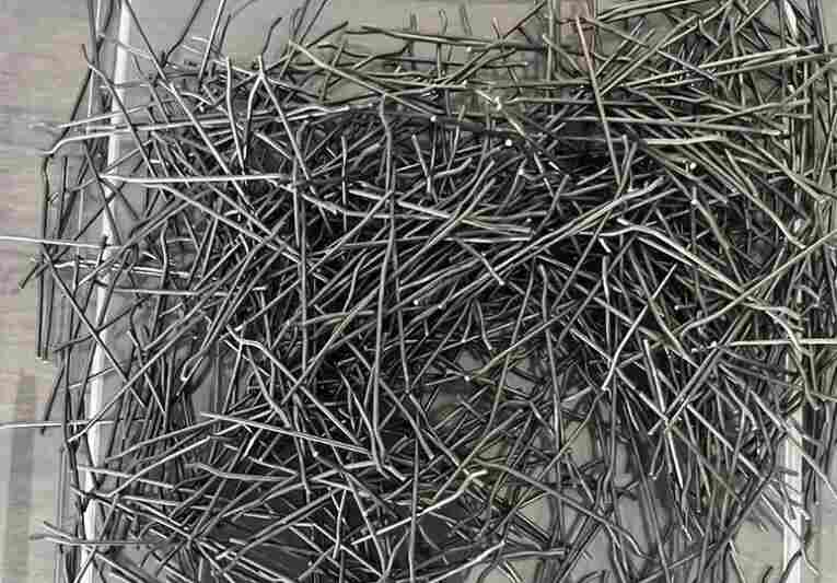 文山文山钢纤维35X0.7-剪切波浪形钢纤维-冷拉断勾钢纤维