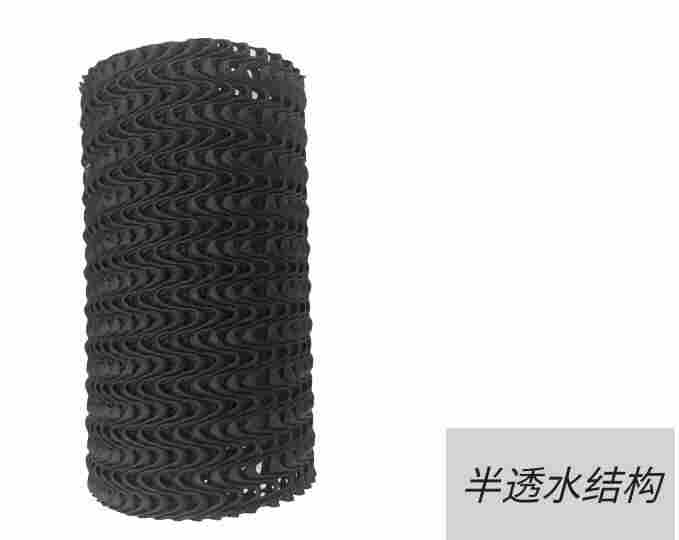 昭通永善硬式透水管-HDPE渗透水管-110软式透水管