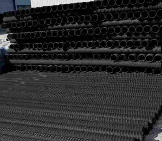 云南昆明安宁硬式透水管-HDPE渗透水管-110软式透水管
