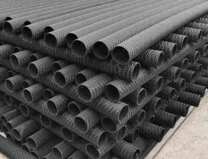 云南红河金平硬式透水管-HDPE渗透水管-110软式透水管