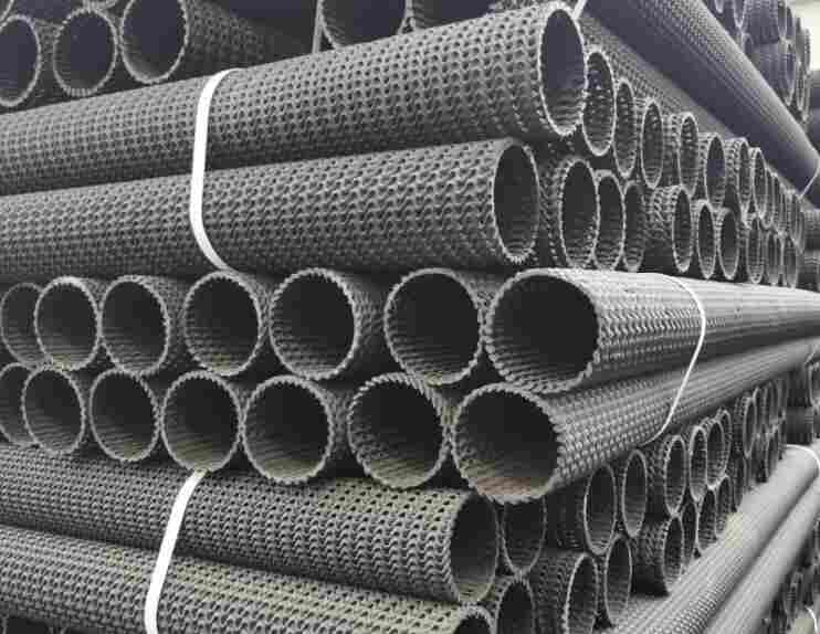 昆明晋宁硬式透水管-HDPE渗透水管-110软式透水管