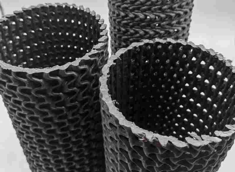 云南普洱澜沧硬式透水管-HDPE渗透水管-110软式透水管