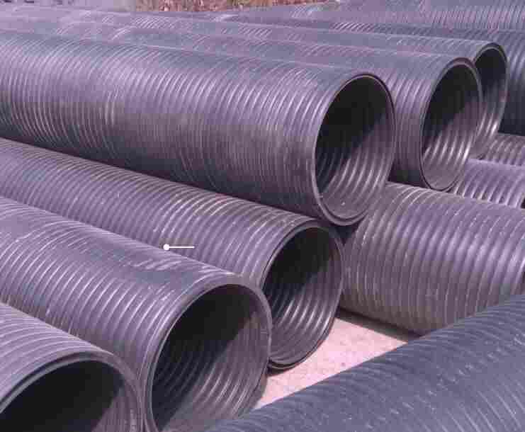 红河弥勒波纹管钢带管缠绕管
