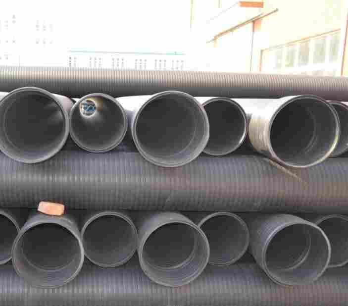 曲靖马龙波纹管钢带管缠绕管