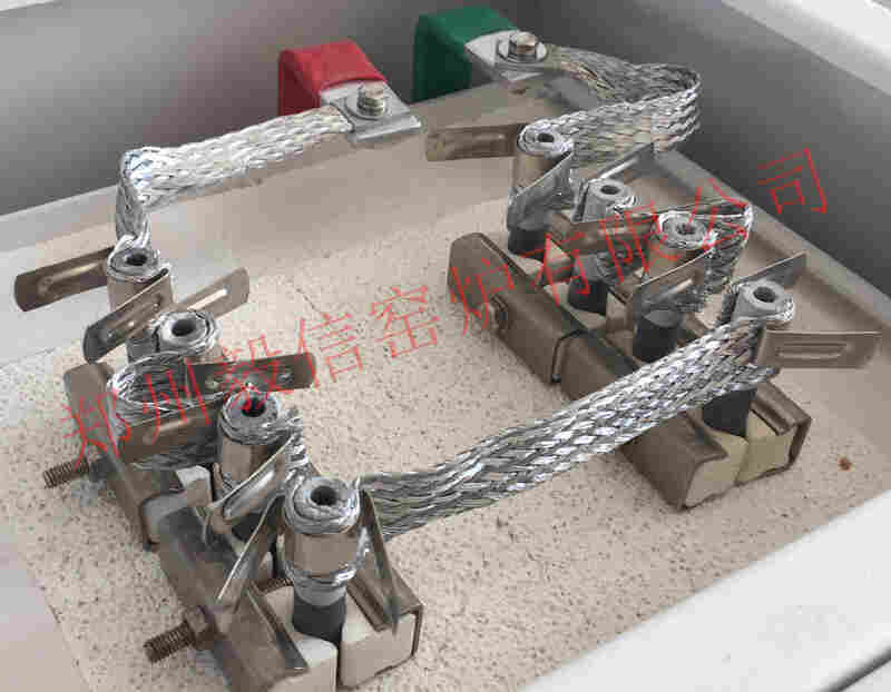 20硅碳棒蝴蝶夾M夾 硅碳棒不銹鋼夾子 卡子