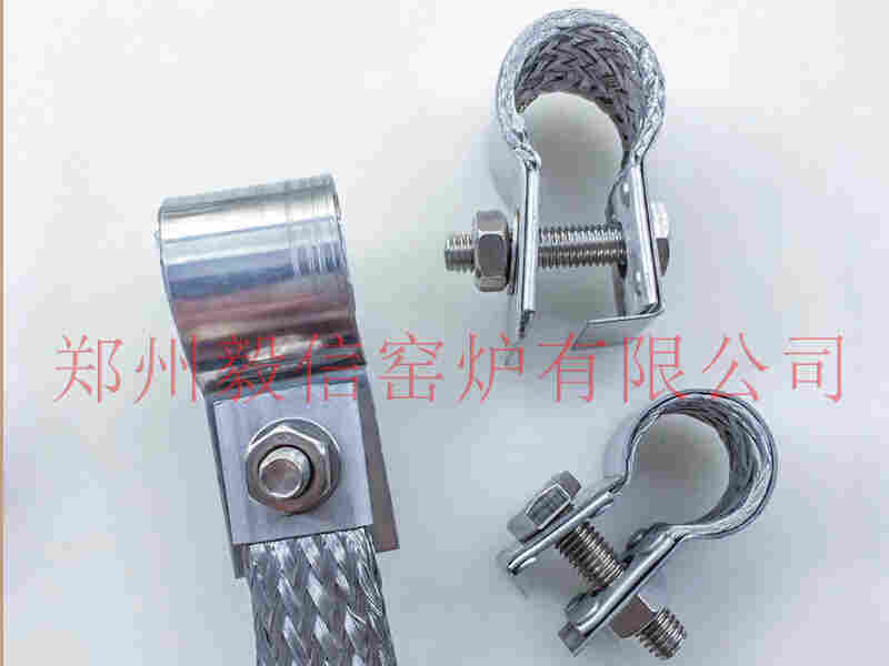 鋰電池負(fù)極材料加工電爐配件 30內(nèi)編織夾 硅碳棒夾具