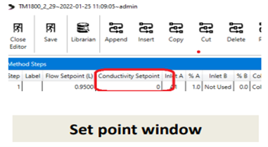 Sepragen应用于生产规模中缓冲液混合系统在线电导率的设定