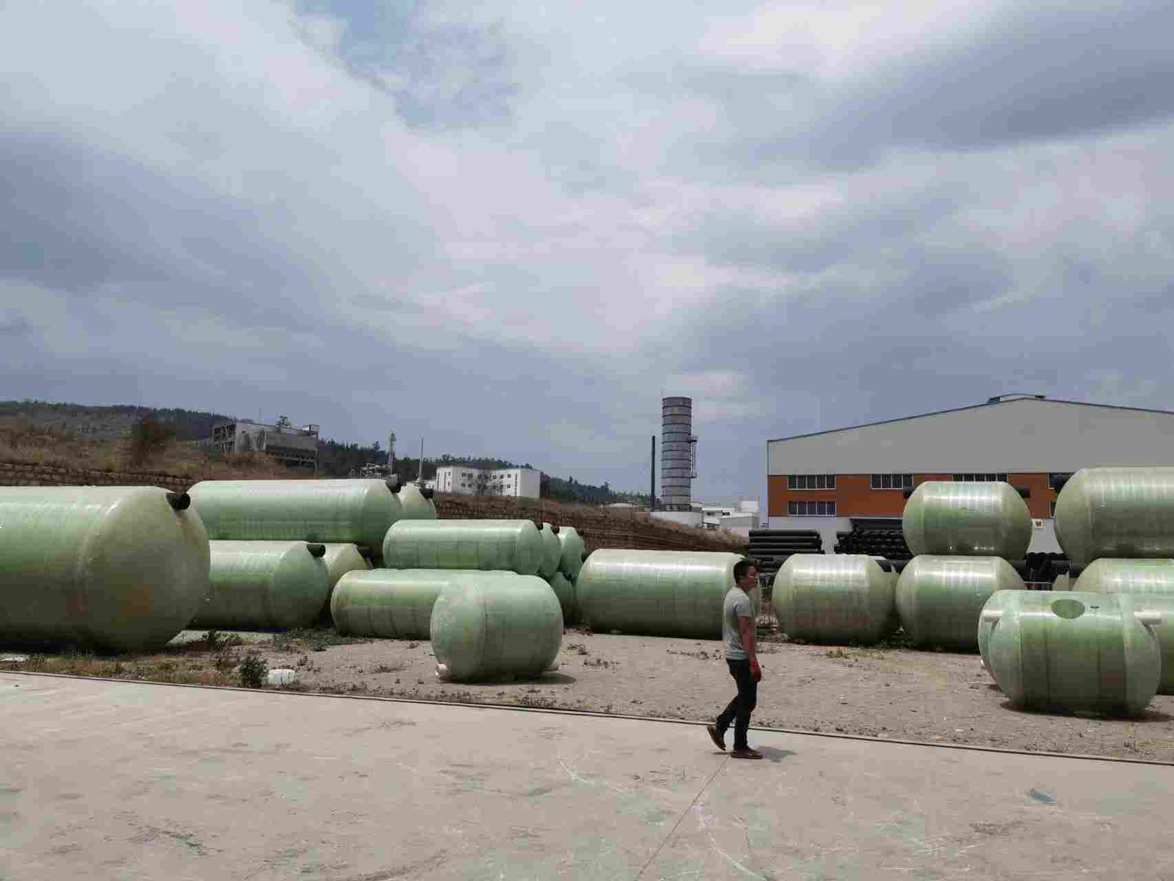 富源化粪池-玻璃钢化粪池-整体化粪池