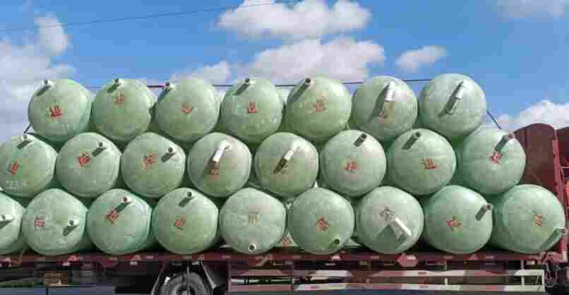 云南昭通昭阳化粪池-玻璃钢化粪池-整体化粪池