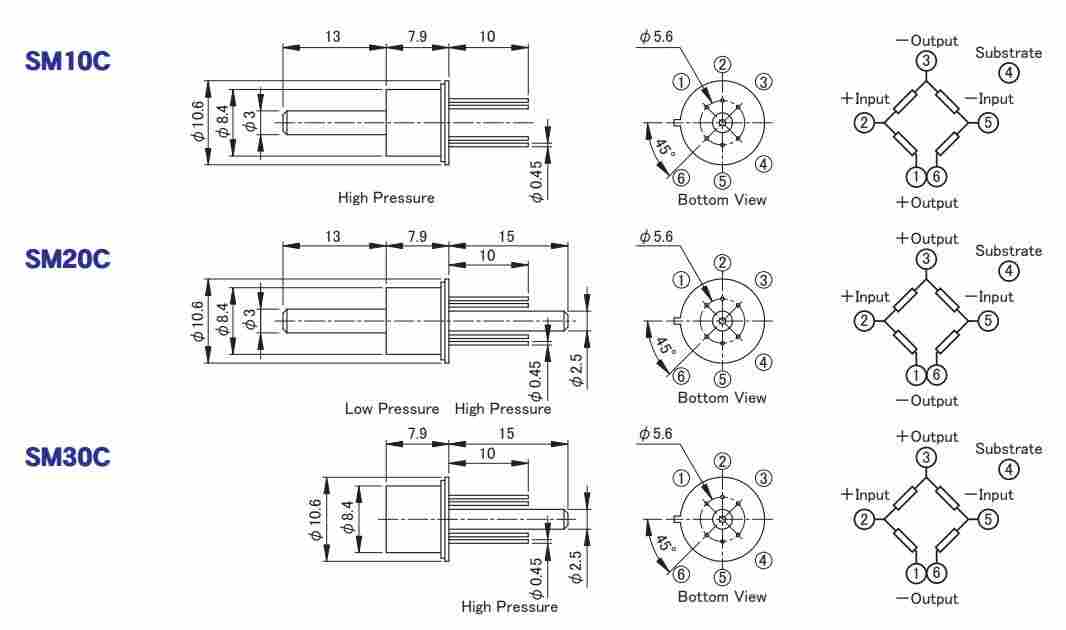 半导体压力传感器/SM系列