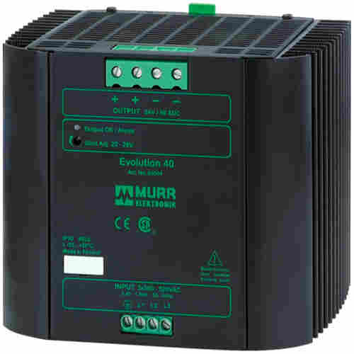 murr开关电源模块EVOLUTION POWER SUPPLY订货号85004技术参数
