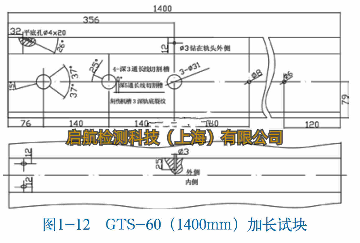轻轨校准试块GTS-60C