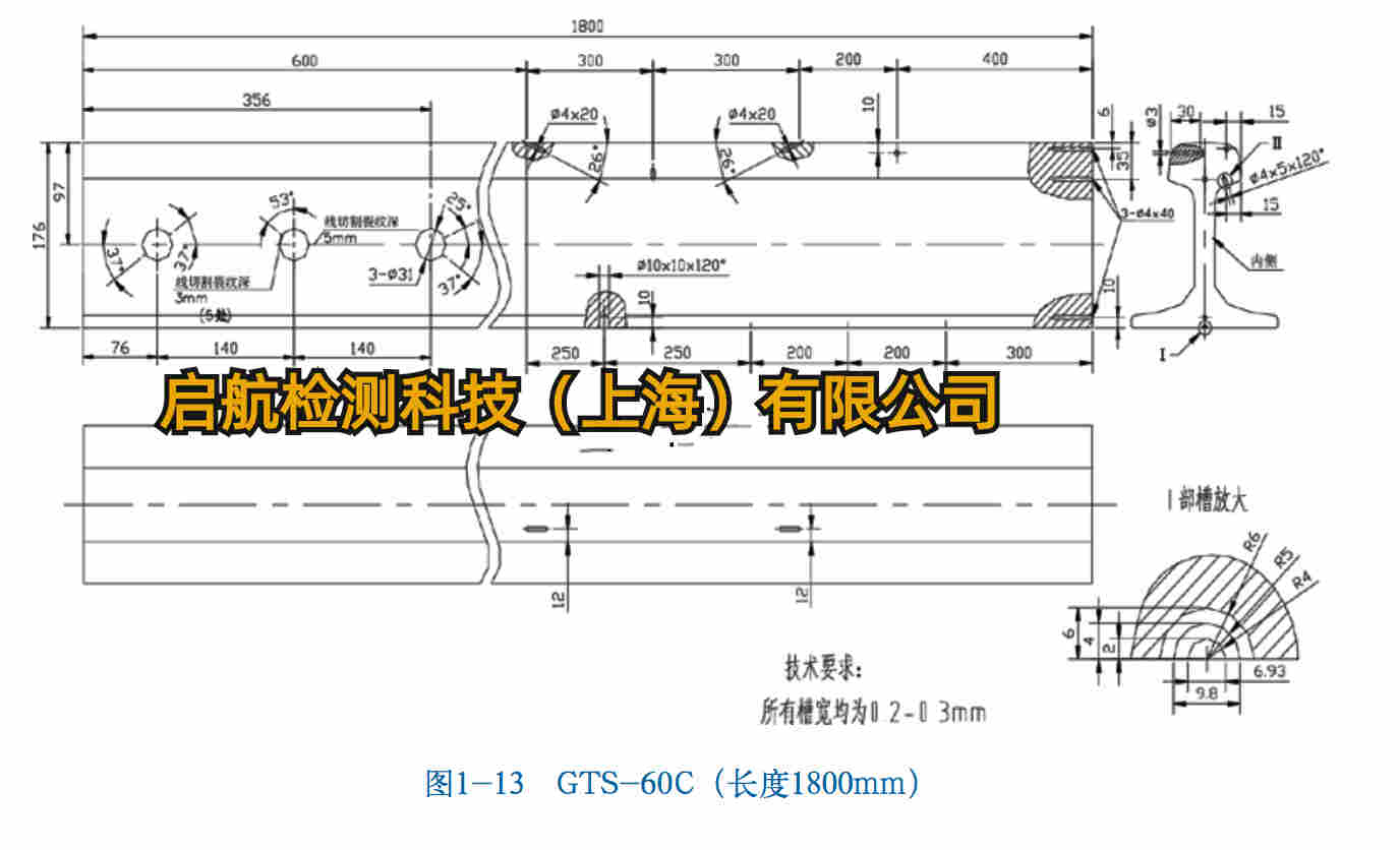 轻轨校准试块GTS-60C